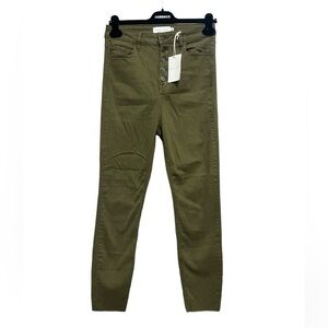 🆕 CJLA Carly Jean Los Angeles High Waisted Button Skinny Jeans